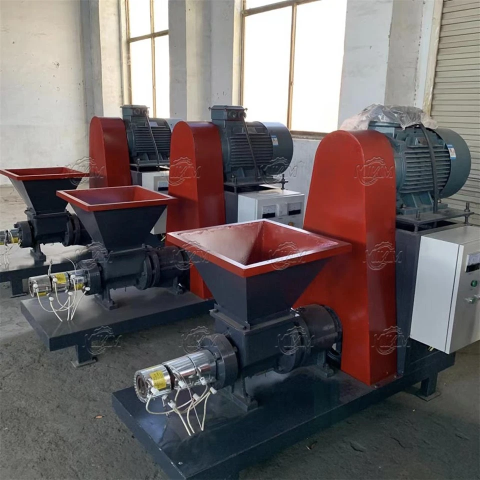 Rice Husk Palm Shell Charcoal Briquette Making Machine Wood Charcoal Sawdust Briquette Extruder Press Making Machine Rice Husk Palm Shell Charcoal Briquette Making Machine Wood Charcoal Sawdust Briquette Extruder Press Making Machine