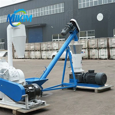 Kichkina yog'och pellet liniyasi